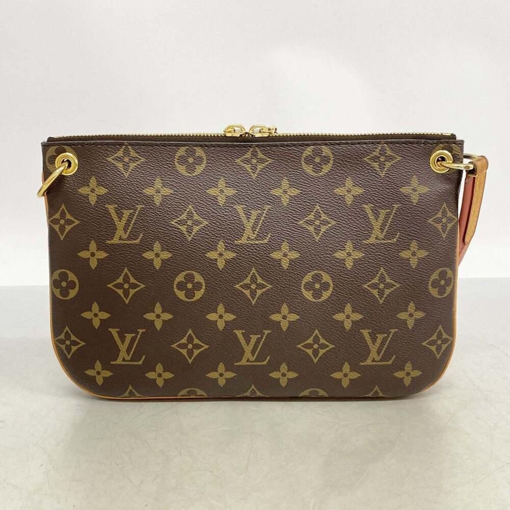 LOUIS VUITTON Brown Monogram Shoulder Bag - Picture 10 of 10